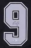 Bernie Nicholls Signed Los Angeles Kings Jersey (Beckett COA) 475 NHL Goals