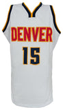 Nikola Jokic (NUGGETS) Signed White Custom Basketball Jersey - (JSA COA)