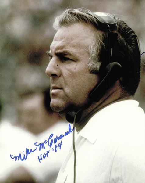 Mike McCormack Autographed 8x10 Photo Cleveland Browns "HOF 84" SKU #245845