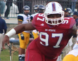 Javon Hargrave Signed South Carolina State Bulldogs Jersey (Beckett) Def. Tackle