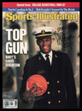 David Robinson Autographed Sports Illustrated Cover Navy Beckett BAS QR #BS36735