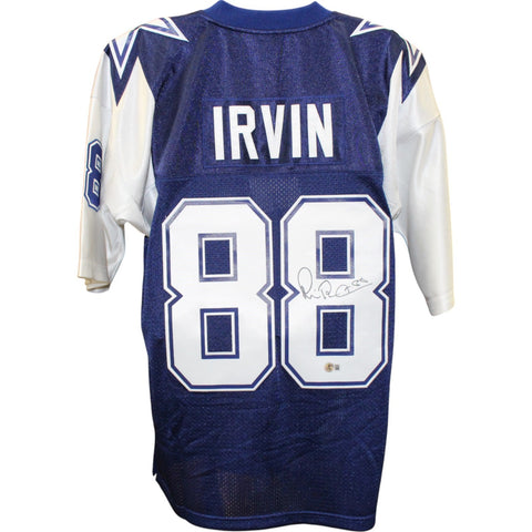 Michael Irvin Signed Dallas Cowboys M&N 95 Authentic sz 44 Jersey Beckett 51276
