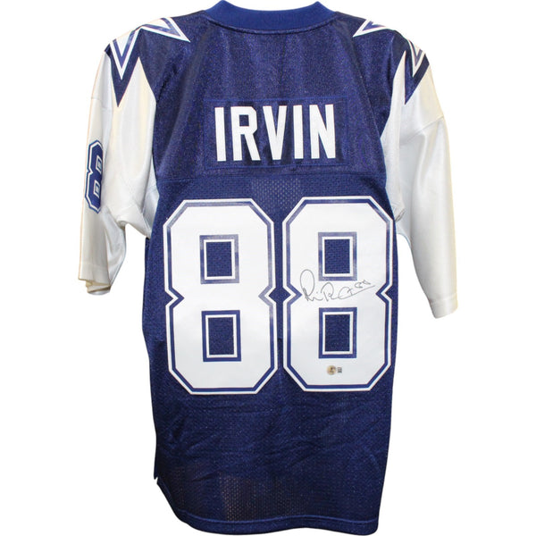 Michael Irvin Signed Dallas Cowboys M&N 95 Authentic sz 44 Jersey Beckett 51276