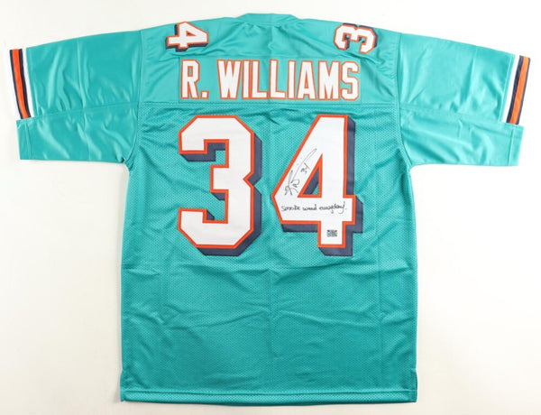 Ricky Williams Signed Dolphins Jersey Inscribed Smoke Weed Everyday /Player Holo