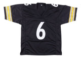 Patrick Queen Pittsburgh Signed Black Football Jersey JSA