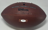 Packers EVAN WILLIAMS Signed Full Size Wilson NFL Replica Brown Football AUTO