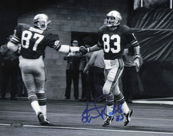 Steve Raible Autographed Signed 8x10 Photo Seattle Seahawks MCS Holo #63397