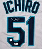 Ichiro Suzuki Seattle Mariners Signed Authentic Majestic Gray Jersey BAS
