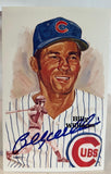 Billy Williams Autographed Perez-Steele Postcard 9th Series Card #199 JSA COA