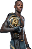 Israel Adesanya Signed UFC Glove (Beckett) MMA Rec. 24-5 / Middleweight Champion