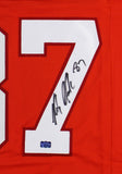 Rob Gronkowski Signed Tampa Bay Custom Throwback Creamsicle Jersey