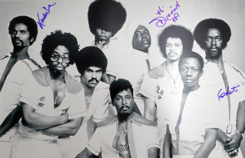 The Ohio Players Autographed 12x18 Photo With 3 Signatures