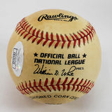 Johnny Bench Signed NL Baseball (JSA COA) Cincinnati Reds / HOF 1989 14xAll Star