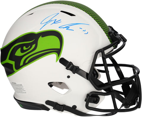 Jaxon Smith-Njigba Seattle Seahawks Signed Riddell Lunar Speed Authentic Helmet