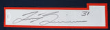 Justin Simmons Authentic Signed Navy Blue Pro Style Jersey JSA Witness