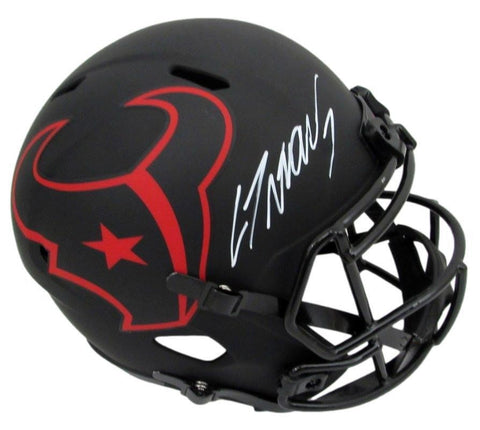C.J. Stroud Autographed Full Size Eclipse Replica Helmet Texans Fanatics 181020