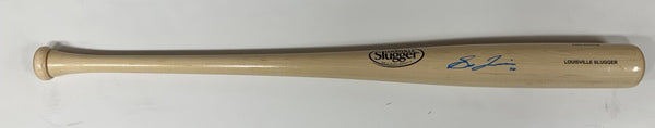 Brewers SAL FRELICK Signed Louisville Slugger Blond Bat AUTO - BAS