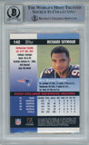 Richard Seymour Signed Patriots 2001 Bowman #142 Beckett Auto 10 40711