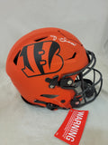 JAMARR CHASE SIGNED CINCINNATI BENGALS RAVE SPEEDFLEX AUTHENTIC HELMET BECKETT