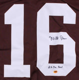 Milt Plum Signed Browns Jersey Inscribed "2x Pro Bowl" (CAS COA) Cleveland Q.B.