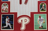 FRAMED PHILADELPHIA PHILLIES SCOTT ROLEN AUTOGRAPHED SIGNED JERSEY BECKETT HOLO