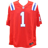 AJ Brown Autographed New England Patriots Nike Size L Jersey Beckett WIT 57963