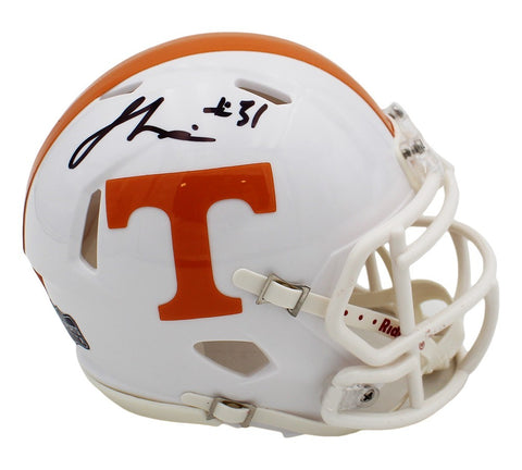 Jamal Lewis Signed Tennessee Vols Speed NCAA Mini Helmet