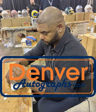 Richard Seymour Signed Las Vegas Raiders Speed Mini Helmet Beckett 42356