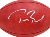 TOM BRADY AUTOGRAPHED SB XXXVI LEATHER FOOTBALL PATRIOTS FANATICS HOLO 205688