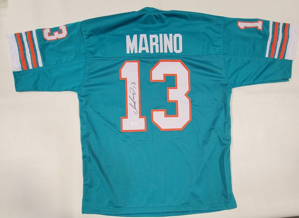 DAN MARINO AUTOGRAPHED SIGNED PRO STYLE JERSEY w/ JSA HOLOGRAM