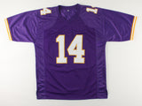 Brad Johnson Signed Minnesota Vikings Jersey (Beckett COA) Super Bowl XXXVII Q.B