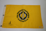 Jack Nicklaus Autographed "the Memorial Tournament" Flag Beckett COA