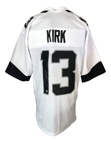 Christian Kirk Jacksonville Signed White Football Jersey BAS ITP