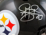 Troy Polamalu Signed F/S Steelers Speed Helmet-Beckett W Hologram *Silver