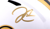 Derek Carr Autographed Saints F/S Lunar Speed Authentic Helmet-Beckett W Holo