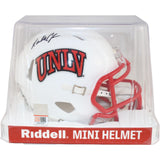 Randall Cunningham Autographed UNLV Running Rebels Mini Helmet Beckett W 53208