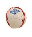 Livan Hernandez Autographed Official 1997 World Series Baseball JSA COA