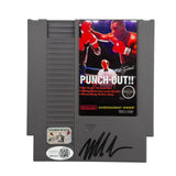 Autographed/Signed Mike Tyson Replica NES Punch-Out Cartridge JSA COA