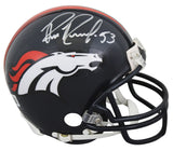 Broncos Bill Romanowski Authentic Signed VSR4 Rep Mini Helmet Autographed BAS