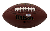 Lance Alworth HOF Signed Wilson NFL Football Chargers PSA 214079