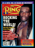 Hasim Rock Rahman Autographed Signed Ring Magazine Beckett BAS QR #BK08805