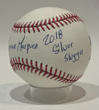 German Marquez Autographed "2018 Silver Slugger" Baseball Full Signature LSM COA