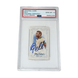 Pele Signed 2013 Topps Allen & Ginter's Mini Card - PSA Autograph 10