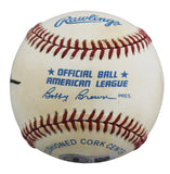 Dan Jansen Olympic Speed Skater Authentic Signed OAL Baseball BAS #BU64192