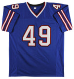 Tremaine Edmunds Authentic Signed Blue Pro Style Jersey Autographed BAS Witness