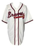 Ronald Acuna Jr. Signed In Black Braves White Nike Baseball Jersey 18 ROY JSA