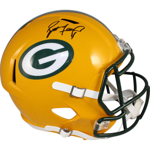 Brett Favre Autographed Green Bay Packers F/S Helmet Beckett Witness 49291