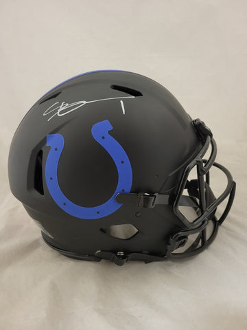 SAUCE GARDNER SIGNED INDIANAPOLIS COLTS F/S ECLIPSE AUTHENTIC HELMET BECKETT QR