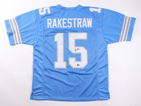Ennis Rakestraw Jr Signed Detroit Lions Jersey (Beckett) 2024 2nd Round Pck D.B