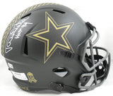 Randy White Autographed Dallas Cowboys F/S Salute 25 Speed Helmet Beckett W Holo